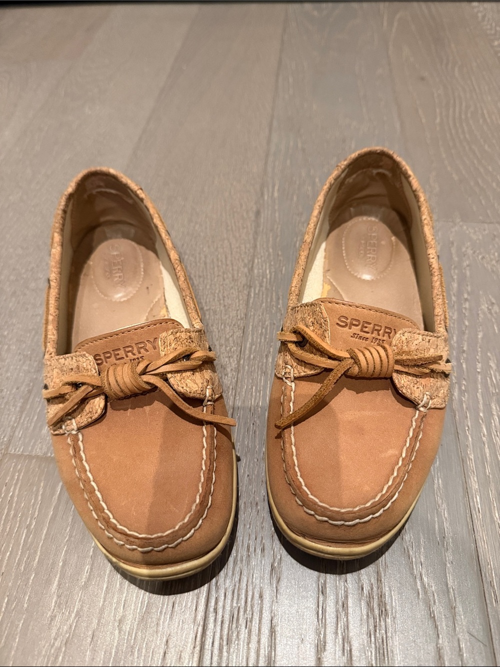 Sperry Women's Tan boat Shoes